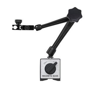 다이얼 표시기용 HDLNKAK 마그네틱 베이스 스탠드 최대 당김 176파운드(블랙)