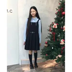 매장정품 TMIU 플리츠 원피스