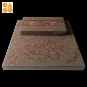 기도 명상 방석 연꽃 매트 좌선 불교