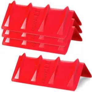 DC 카고 - 대형 에지 프로텍터 8 x8 x24 (4팩) 플랫베드 장비용 스트랩 트럭 운전사 계약자 및 아웃도어