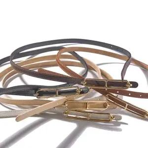 TBZ 국내생산 슬림 골드 버클 여자벨트 5color