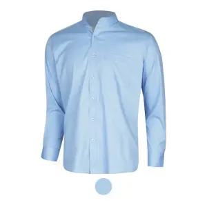 [파파브로] 헨리넥 카라 배색셔츠 DE-SHAH-2008