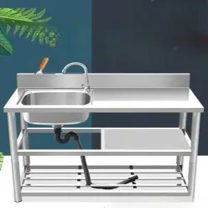 간이 싱크대 사무실개수대빨래 주방 싱크볼 다용도 애벌빨래 세면대 이동식 하부장