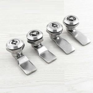 1PCS MS705 304 스테인레스 스틸 혀 잠금 삼각형/단어 배포 상자 스위치 캐비닛 산업용 액세서리