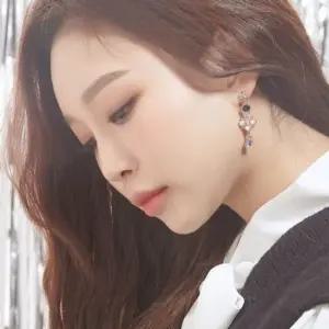 폭스귀걸이 악세사리 이어링 조이 큐빅 패션귀걸이 주 폭스귀걸이