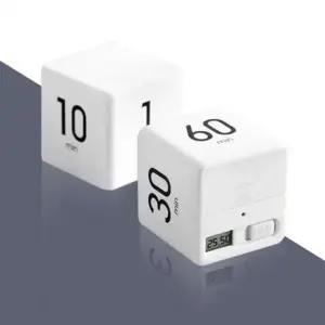 공부 센스 알람 타이머 시계 쿠킹 스톱워치 큐브 led