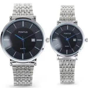 커플시계 PO-1005C P 메탈시계 손목시계 남자시계 남성시계 손목시계 메탈시계