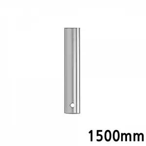 마운트피아 TV거치대 천장형 봉 (1500mm 겉봉) (실버)