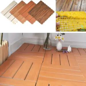 베란다 현관 국산 통풍 조립마루 발판데크 18P 현관데크 쉬운청소 조립매트 DIY