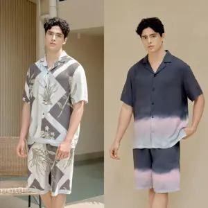 [라페어][라페어] 라페어 남성 인견 셋업 2세트(리조트스팟 컬렉션)