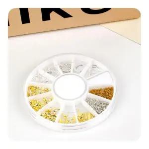 [셀러허브]네일아트재료 데코파츠 골드실버혼합 레진아트파츠 레진파츠 종합파츠 골드실버 (S34328394)