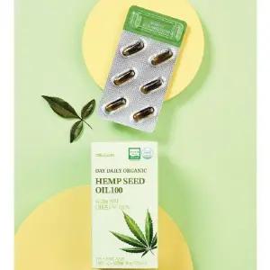 데이데일리 유기농 대마종자유100 6박스