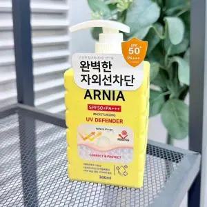 [셀러허브]아르니아 UV 디펜더 모이스트 아쿠아 선크림300ml (S40731622)