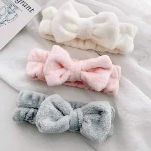 세수 플란넬 손목밴드 세안 헤어밴드 부드러운