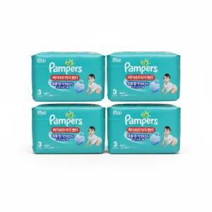 팸퍼스 2025 베이비드라이 팬티형 기저귀 3단계 46매 X 4팩