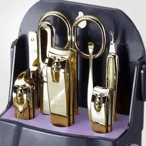 [셀러허브]발톱정리기 발톱깎이 손톱깎이 세트 골드 8p (S46207840)