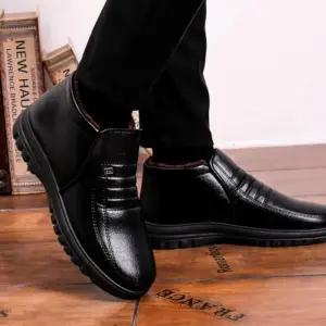 [라일리] Rly 로퍼 방한 털안감 남성용 베이직 워커 털신 겨울