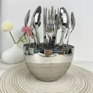 실버 양식기 에그타입 세트 커트러리 식기 럭셔리