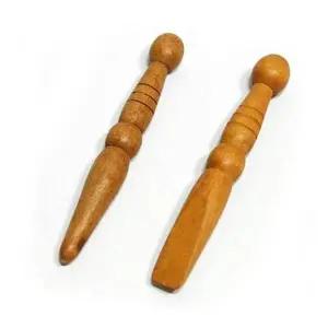 원목마사지 지압세트 손발용 지압기구 2종