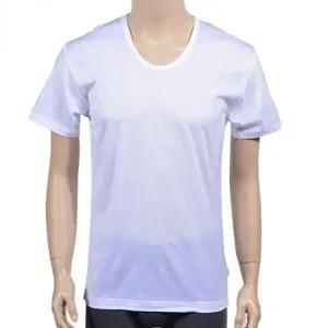 남자 반팔 이너 티 100수 순면 화이트 런닝