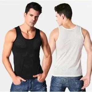 남자 런닝 이너 나시 쿨 아이스 메쉬