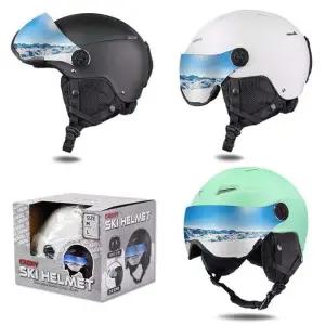 [무료배송] 크로니 스키 헬멧 고글 일체형 스노우보드