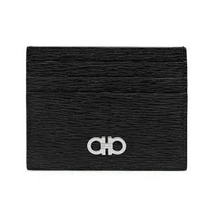 [명품] 페라가모 리바이벌 간치오 카드지갑 66 A302 NERO 698914