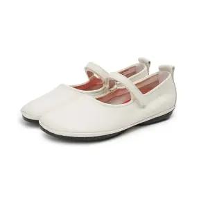 여성 라이트 니나 플랫슈즈 화이트 K201365-024