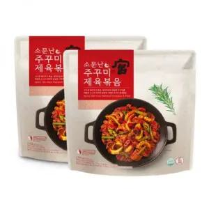 궁 소문난 쭈꾸미 제육볶음 2kg + 직화소스 2팩 Costco