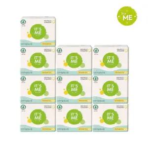 잇츠미 NEW 슬림 유기농 순면커버 생리대 소형 12P x10개