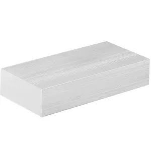 1x2x6 인치 알루미늄 바 1pcs 플랫 6061 솔리드 압출 선반 재고 플레이트 산업용 DIY 공예용 범용