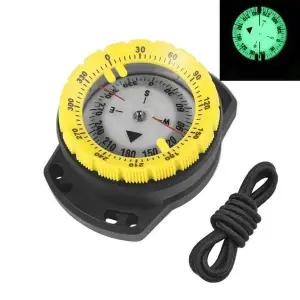 [셀러에이드]옐로우 스쿠버 나침반 번지줄 다이빙