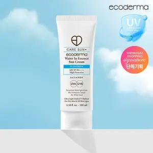 [에코더마][에코더마] (단품) 에코더마 워터 에센스 선크림 100ml (특대용량)