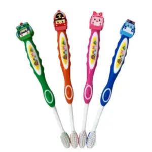 로보카폴리 어린이 피규어 키즈 칫솔 폴리 앰버 4개