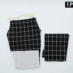 [골드스마일]포켓앞치마 심플 블랙