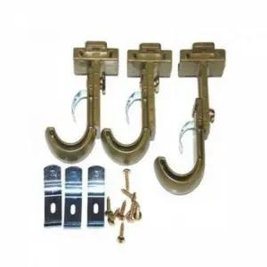 [골드스마일]BS 길이조정 2단 커텐브라켓 35mm (1팩 3개입)