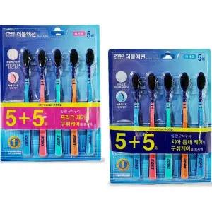 [골드스마일]TBZ 구취케어 일반모 미세모 칫솔 10개입 초미세모 롱칫솔