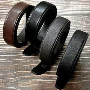 소가죽벨트끈 UUK380E4 국산 교체용 플럼도트 유공110cm