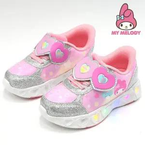 정품 산리오 마이멜로디 마멜 롤리 아동 키즈 생일선물 여아 LED 운동화