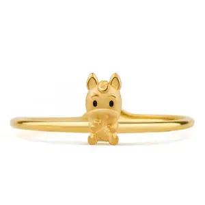 [뽀르띠] 순금 24K 7.5g 말띠 당근말 뱅글 돌팔찌