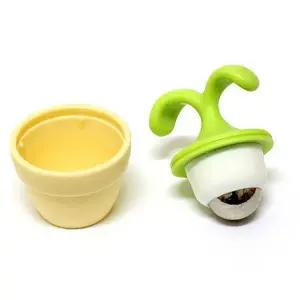 [셀러에이드]TBZ 휴대용 새싹 안마롤링볼-색상랜덤 마사지공 마사지볼어깨