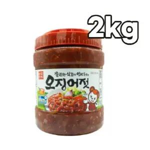 [셀러허브]반찬단지 오징어젓 2kg PET 밥도둑 /J (S41558807)