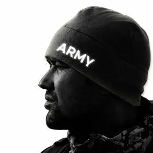 기본템 밀리터리 반사 ARMY 숏비니