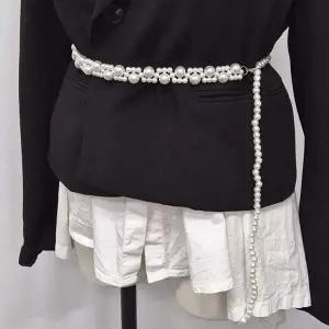 진주 OQM993J5 레이어드 데일리 악세서리 여자벨트 클래식