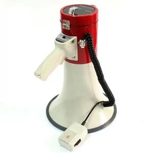 [셀러에이드]TBZ 25W 출력좋은 대형 메가폰 강의스피커 휴대용마이크 강의용품