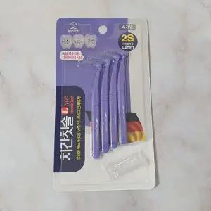 TBZ 치간칫솔 L타입 2S (0.8mm) 4개입