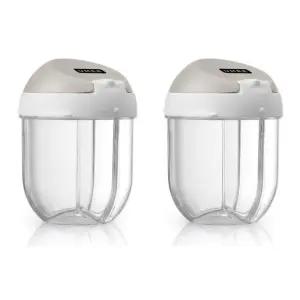 유미 아기 분유 케이스 보관용 외출 준비물 오트밀 X2