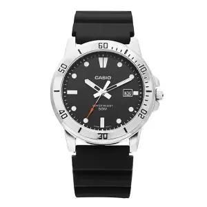 남성 Analog 우레탄 손목 시계(MTP VD01 1EVUDF)