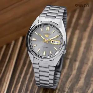 5 SNXS75K1 오토매틱 데이데이트 아날로그 클래식 남자 메탈 시계 d