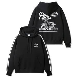 앨빈클로 ROADSTAR 트랙 오버핏 후드티 AVH244 2 COLOR - MULTI 939790